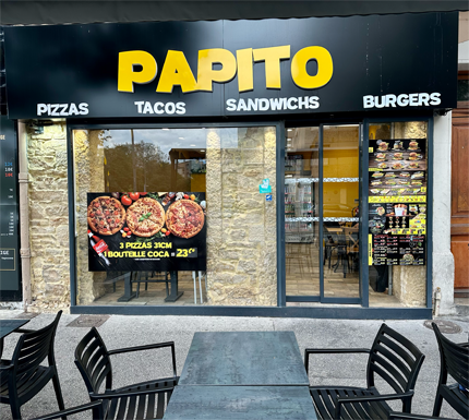 photo du fast-food papito lyon 