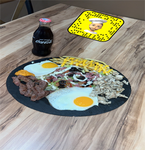 assiette de viande
